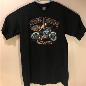 Harley davidson large T-Shirt motorcycle